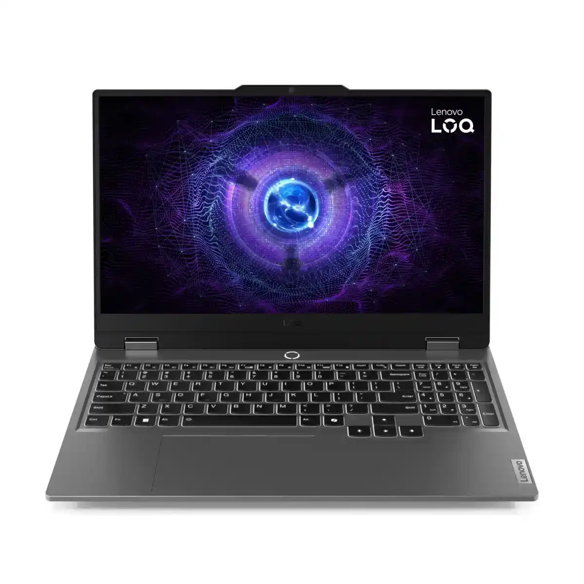 لابتوب LENOVO LOQ 15IRX9 للألعاب - معالج Intel Core i5-13450HX، ذاكرة 16GB DDR5، قرص 512GB SSD، كارت NVIDIA RTX 3050 6GB، شاشة 15.6 بوصة FHD بتردد 144Hz، بدون نظام تشغيل