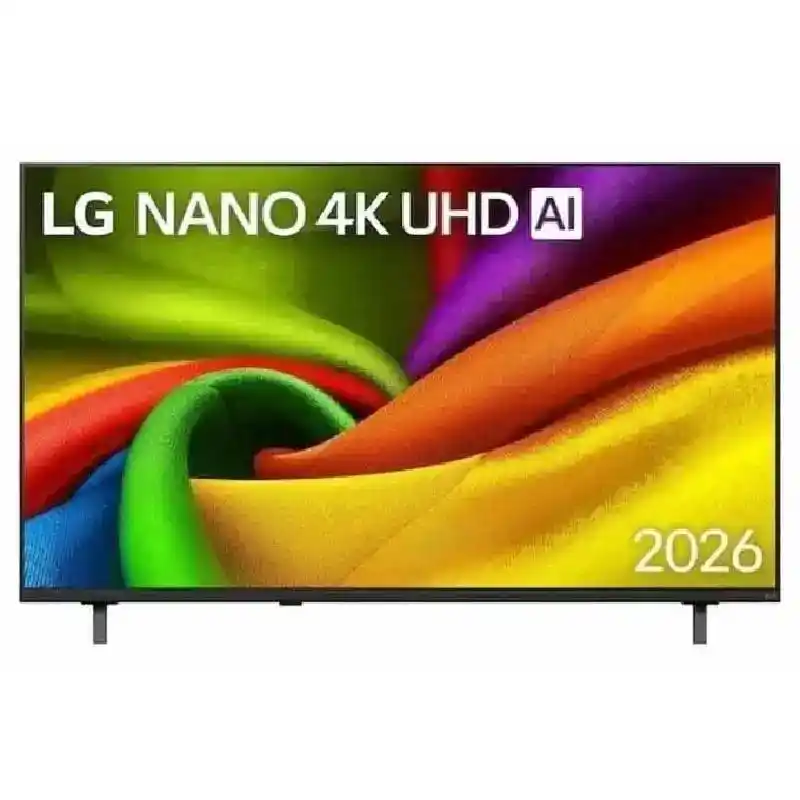 إل جي تلفزيون 43 بوصة 4K UHD سمارت NanoCell برسيفر داخلي 43NU85CB6LA
