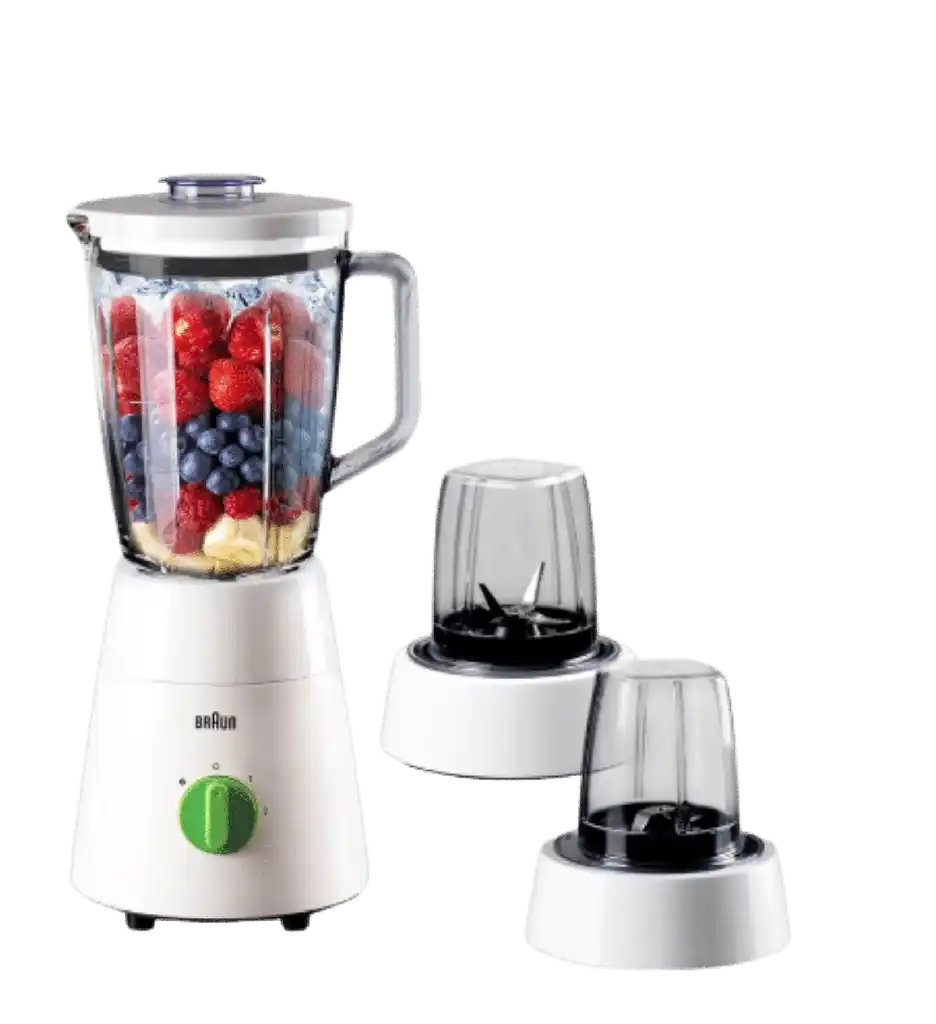 خلاط براون 500 وات مطحنه + مبشره JB0123