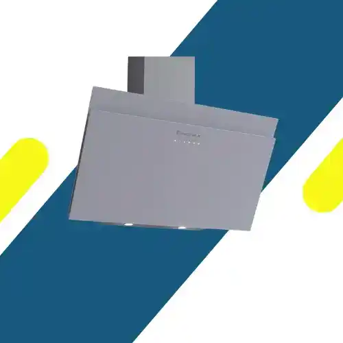 شفاط إيكوماتيك (Ecomatic) 90 سم ديكوري كريستال رمادي – H9310SLXGRT – قوة شفط 1000 م³/ساعة تحكم باللمس والريموت