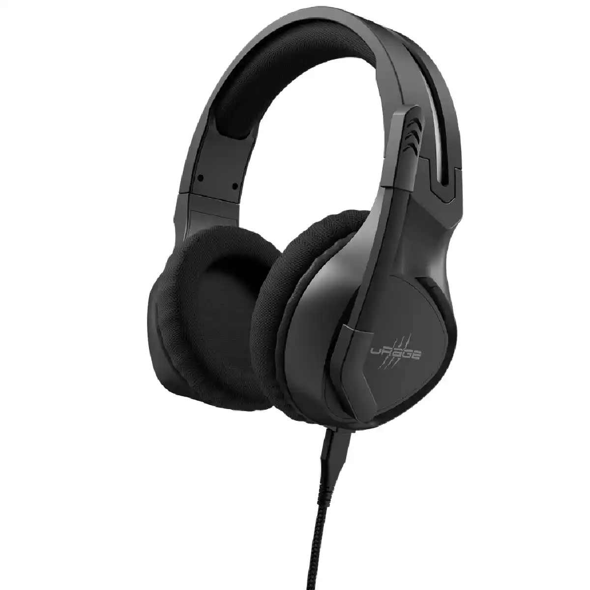 يو راج سماعة رأس الألعاب الستريو SoundZ 300 V2 بمحرك 50 ملم - أسود