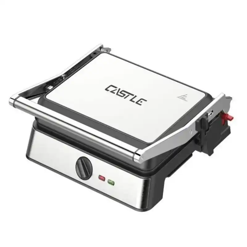 شواية كهرباء كاسيل، 2200 وات، اسود وفضي - SMG2800