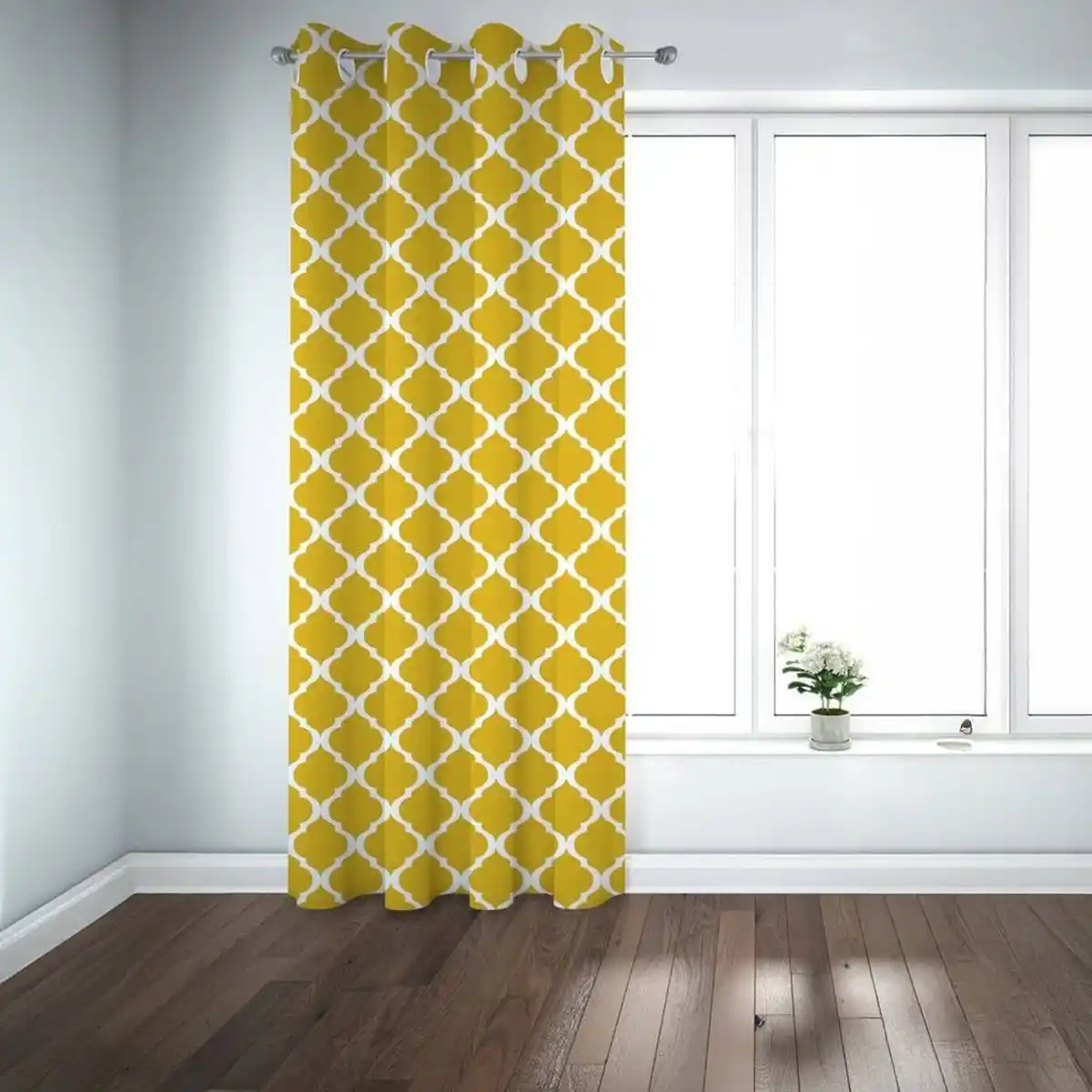 Curtain-PR1233Q-ستائر -اصفر - 5308