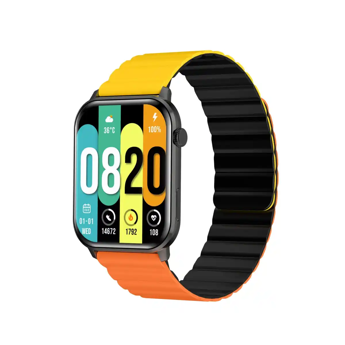 Kieslect Calling Watch Ks 1.78” AMOLED Display, Always-on-Display, IP68 Waterproof, 100 Sports Modes