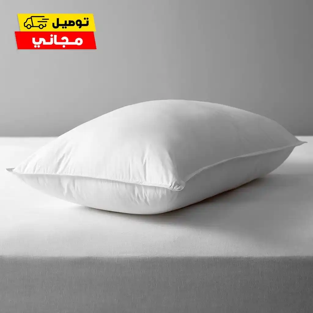 وسادة فايبر هولو متوسطه  70x50 سم -أبيض
