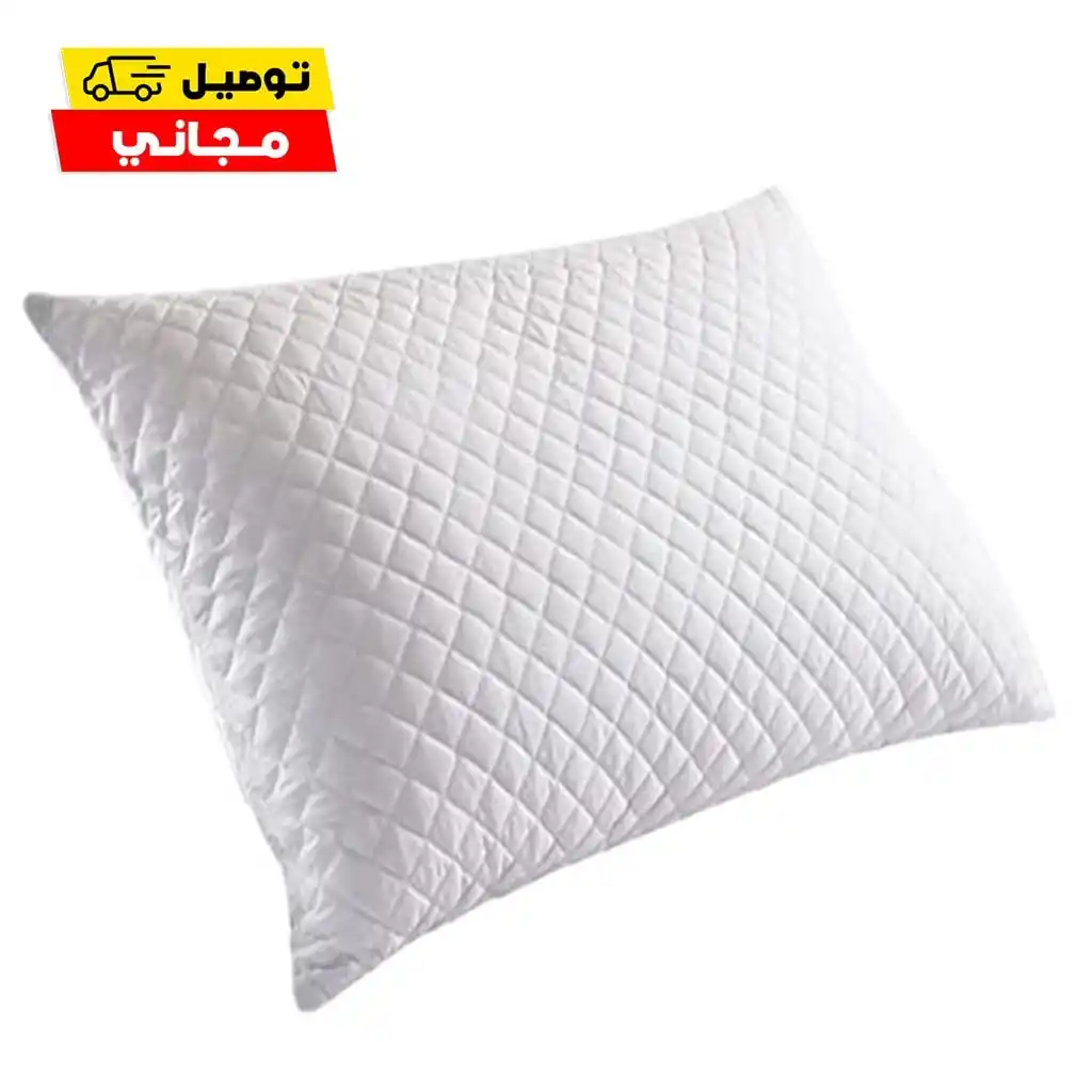 وسادة كابتونيه سوبر سوفت، طيبه، 800 جرام، 50×70 سم من سنوز - أبيض