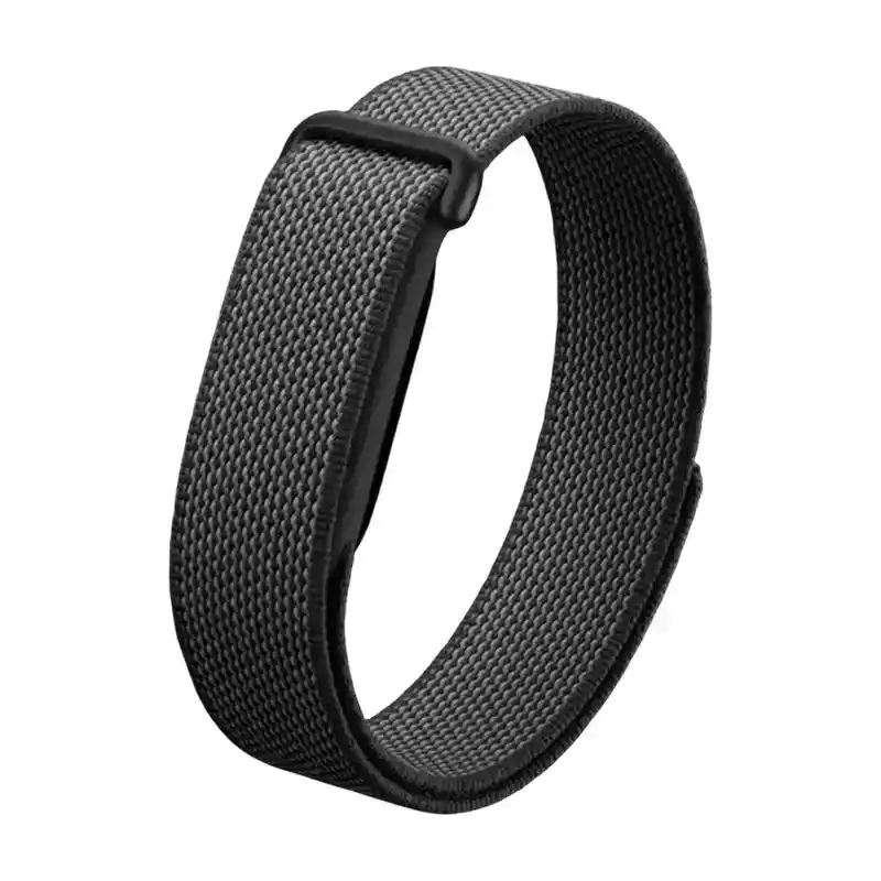 سوار Google Fitbit Air الذكي لتتبع اللياقة والصحة – مراقبة معدل ضربات القلب وتتبع النشاط – Obsidian