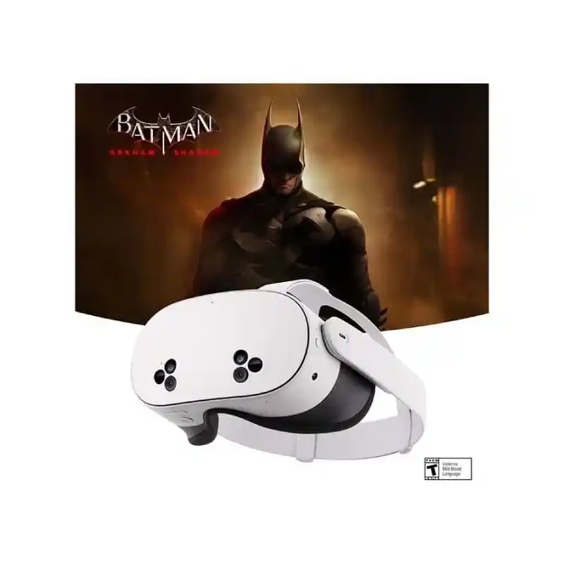 ميتا كويست 3S - نظارة واقع افتراضي All-in-One - 256GB - مع لعبة Batman