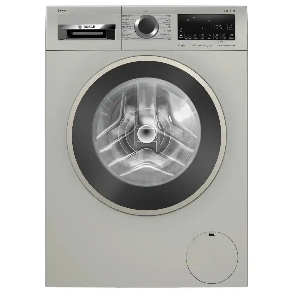 غسالة ملابس بوش أوتوماتيك تحميل أمامي 10 كجم Series 6 WGA254AXEG