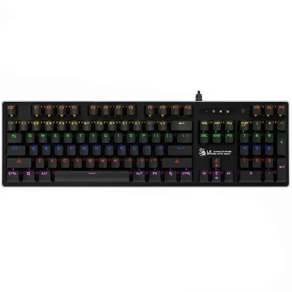 كيبورد بلودي سلكي سويتش RGB LK Optical جيمنج إنجليزي وعربي B760