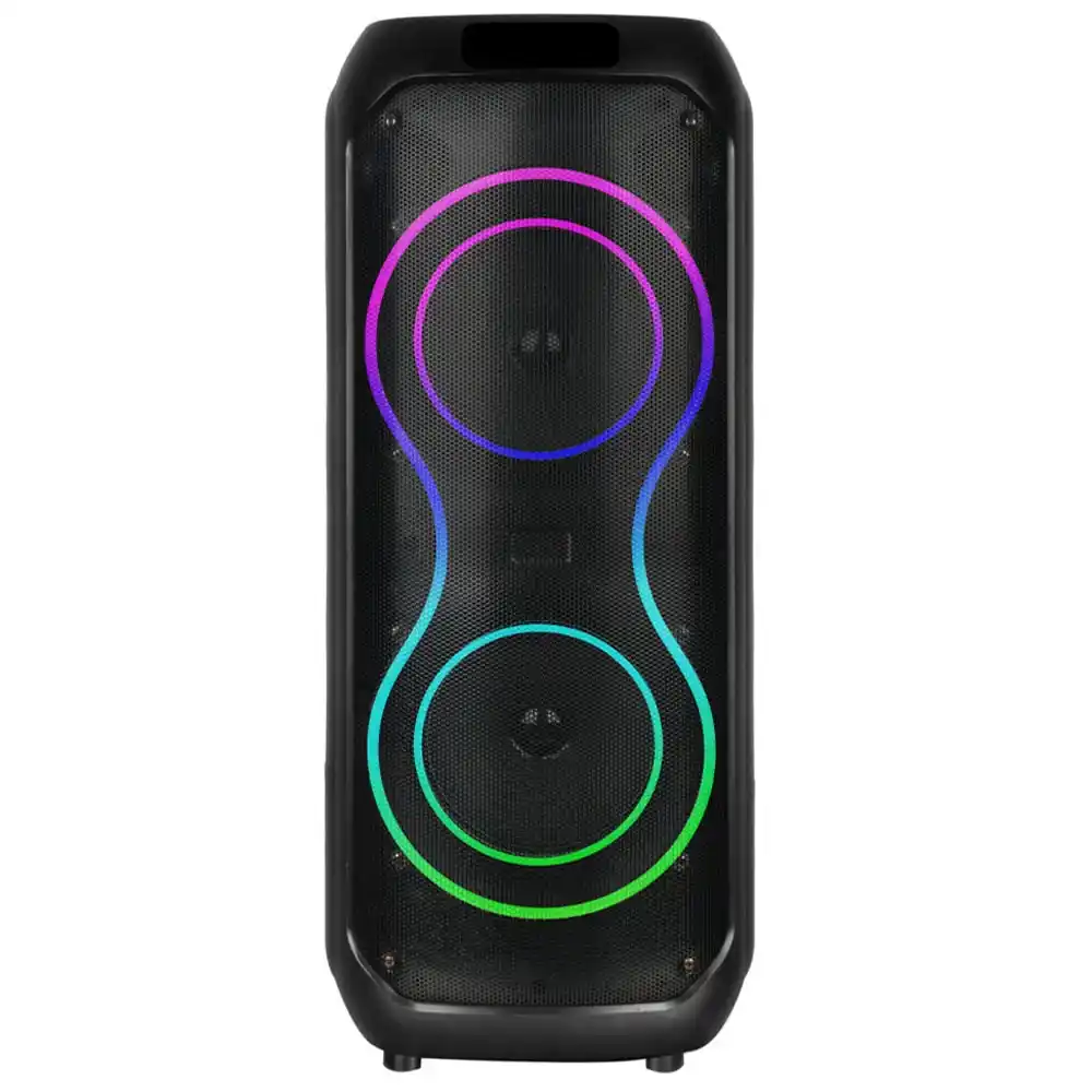 سبيكر بلوتوث متنقل فوفو مع مايك 1.0 V-2810 Party RGB