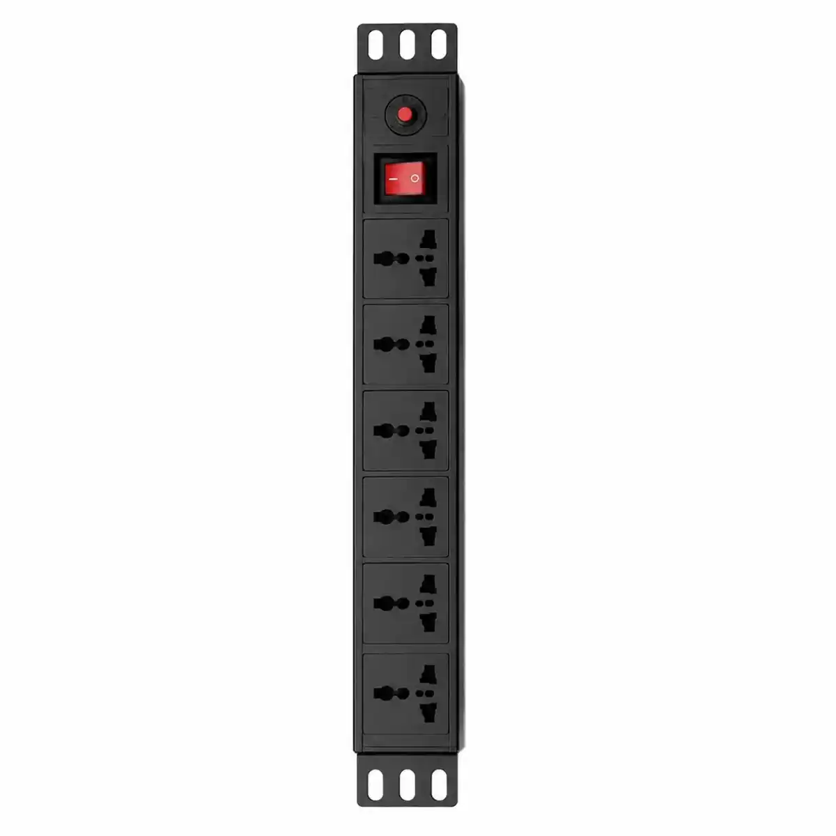 مشترك كهرباء زي فيچن 6 منافذ EY01W-1U-UNA6-KG PDU