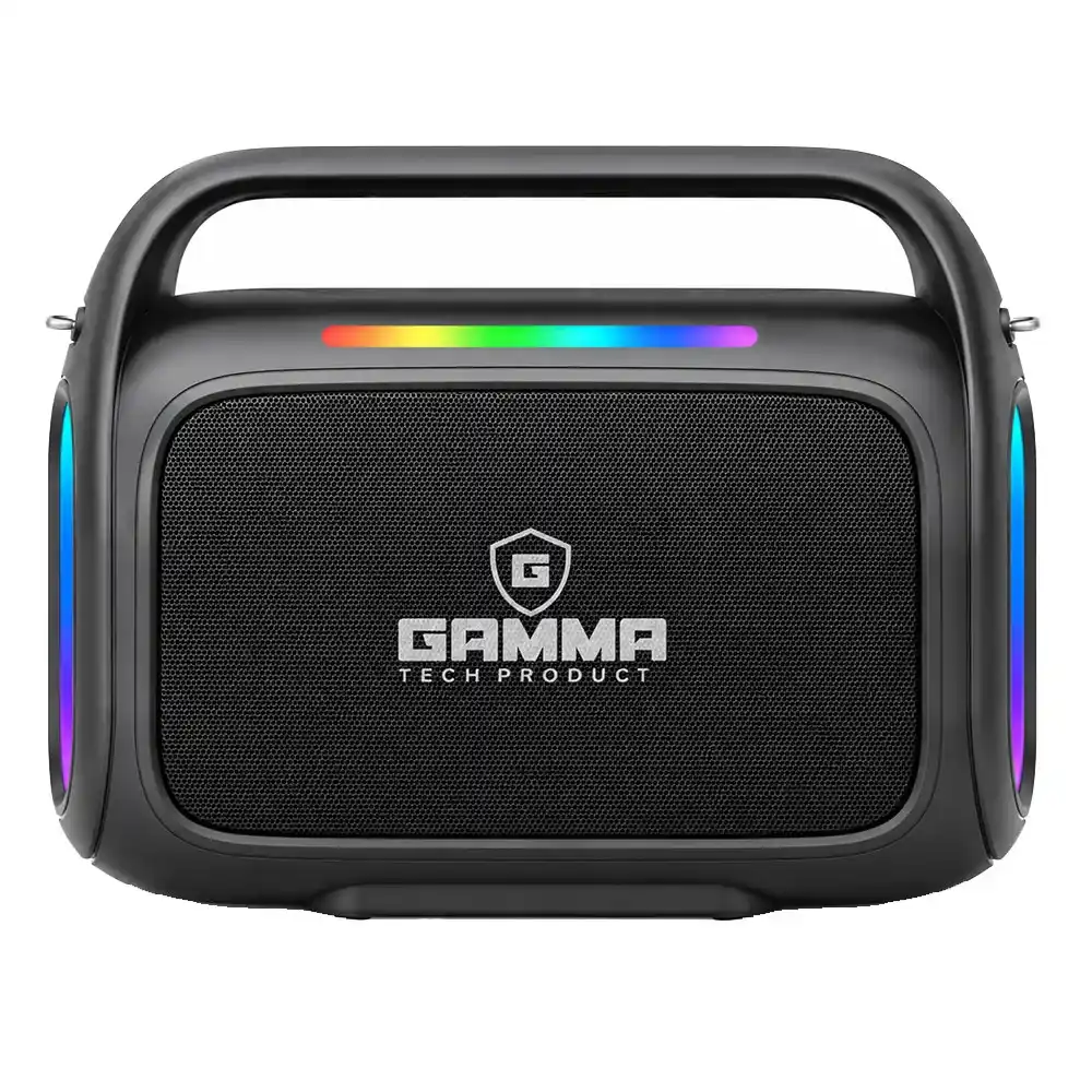 سبيكر بلوتوث متنقل جاما GT-719 1.0 RGB - أسود