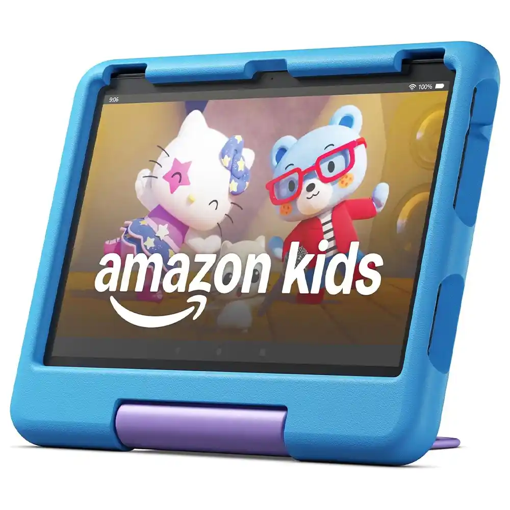 تابلت أمازون Fire HD10 للأطفال (32 جيجابايت / 3 جيجا رام / 10.1 بوصة) - ازرق