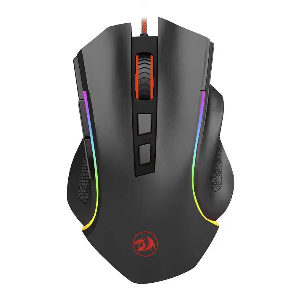 ماوس ريدراجون سلكي RGB جيمنج 7200 نقطة في البوصة Griffin M607