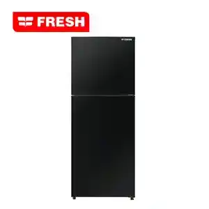 ثلاجة فريش 2 باب سعه 329 لتر - أسود مرايا 500020805/FNT-BS370 KBM (FLD)