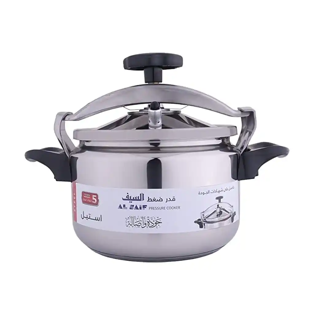 حلة ضغط السيف ستانلس ستيل - 9 لتر - K96009 - مكة ستور