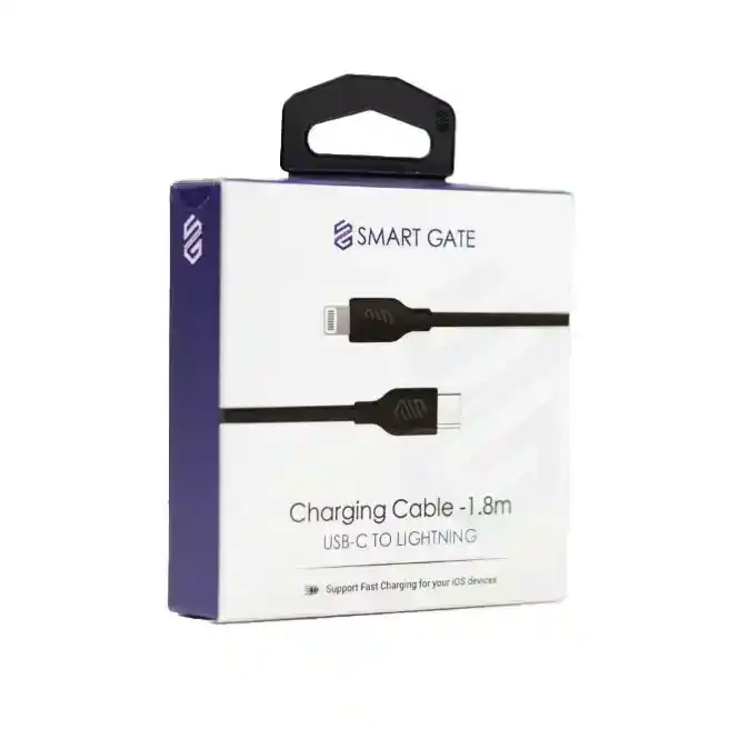 Smart Gate Cable PVC USB-C to Lightning 1.8m