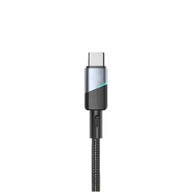 Smart Gate Cable braided Light Aluminum USB-C to USB-C Fast, Shielded 1.8m