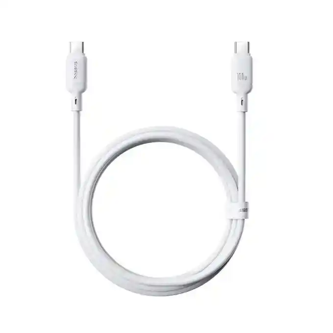 Baseus Silky Series Fast Charging Cable Type-C To Type-C 100w, 1M