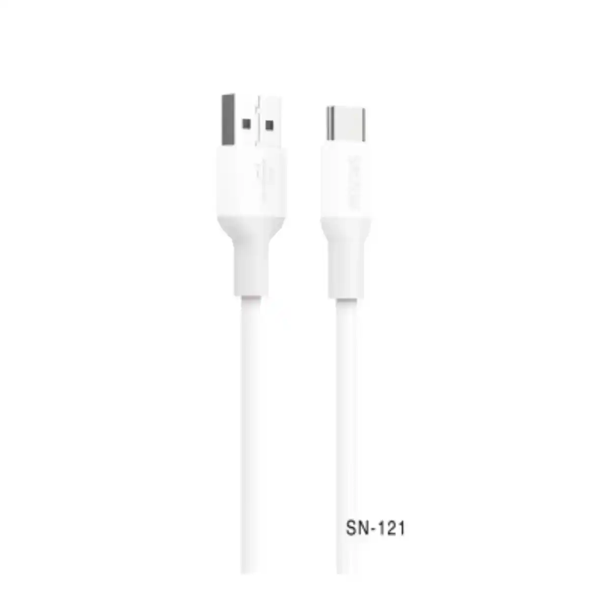 سينزو SN-121 برو سينك كابل 3A USB-A إلى تايب-سي بطول 1 متر - أبيض