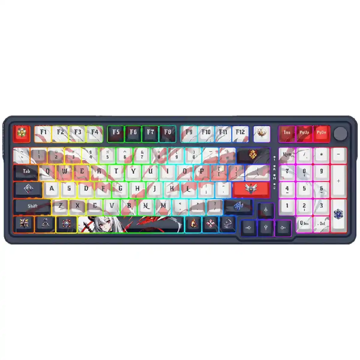 Redragon K686AK 3-Modes 98 Key Gasket Hot-Swappable RGB Mechanical Keyboard