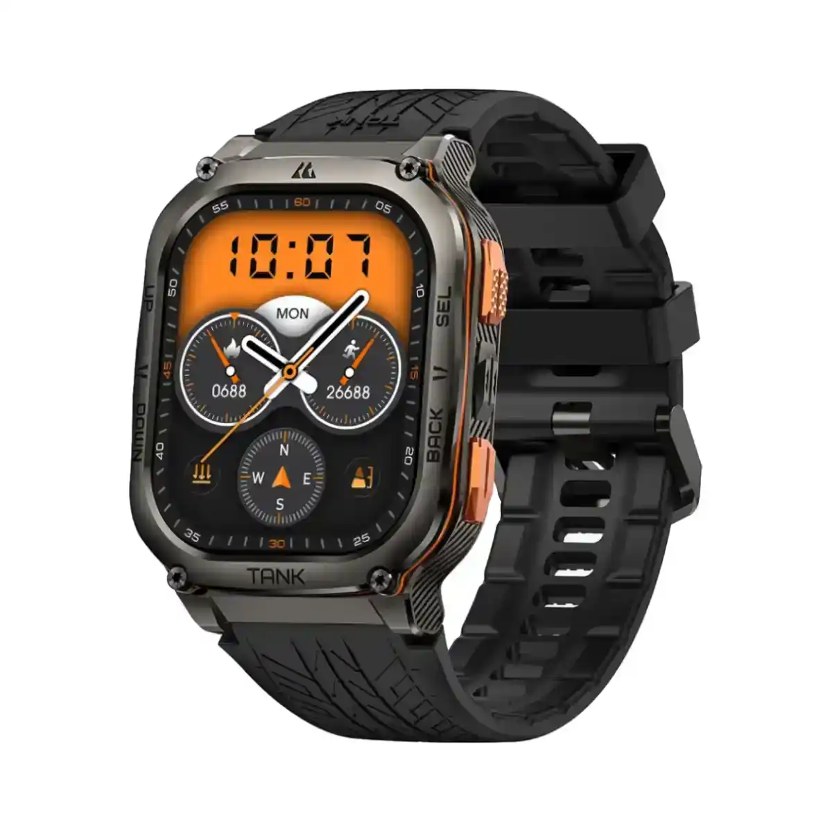 كوسبيت Tank M3 Ultra ساعة ذكية، إصدار خاص، شاشة AMOLED مربعة مقاس 1.96 بوصة