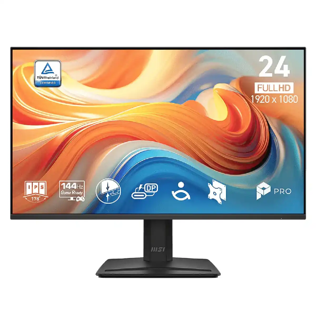 أم أس أي شاشة Pro MP242 E14C مقاس 24 بوصة FHD 144 هرتز - أسود