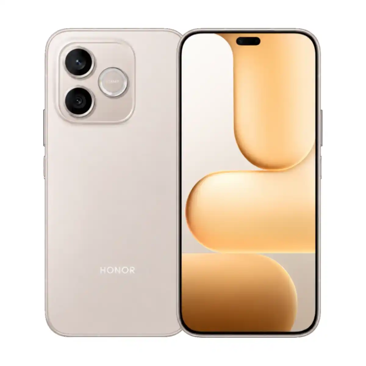 هونر 600 لايت 128 جيجابايت، 8 جيجابايت رام، شريحتين اتصال 5G - ذهبي صحراوي