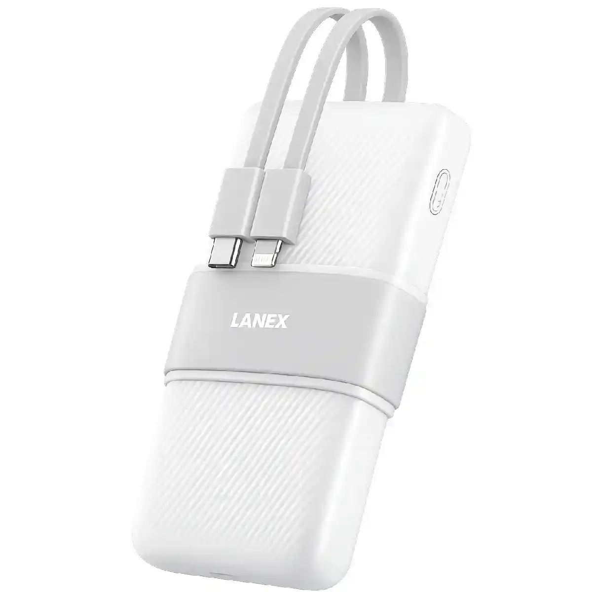 لانكس N13 شاحن متنقل 10000mAh شحن سريع 22.5 واط - أبيض