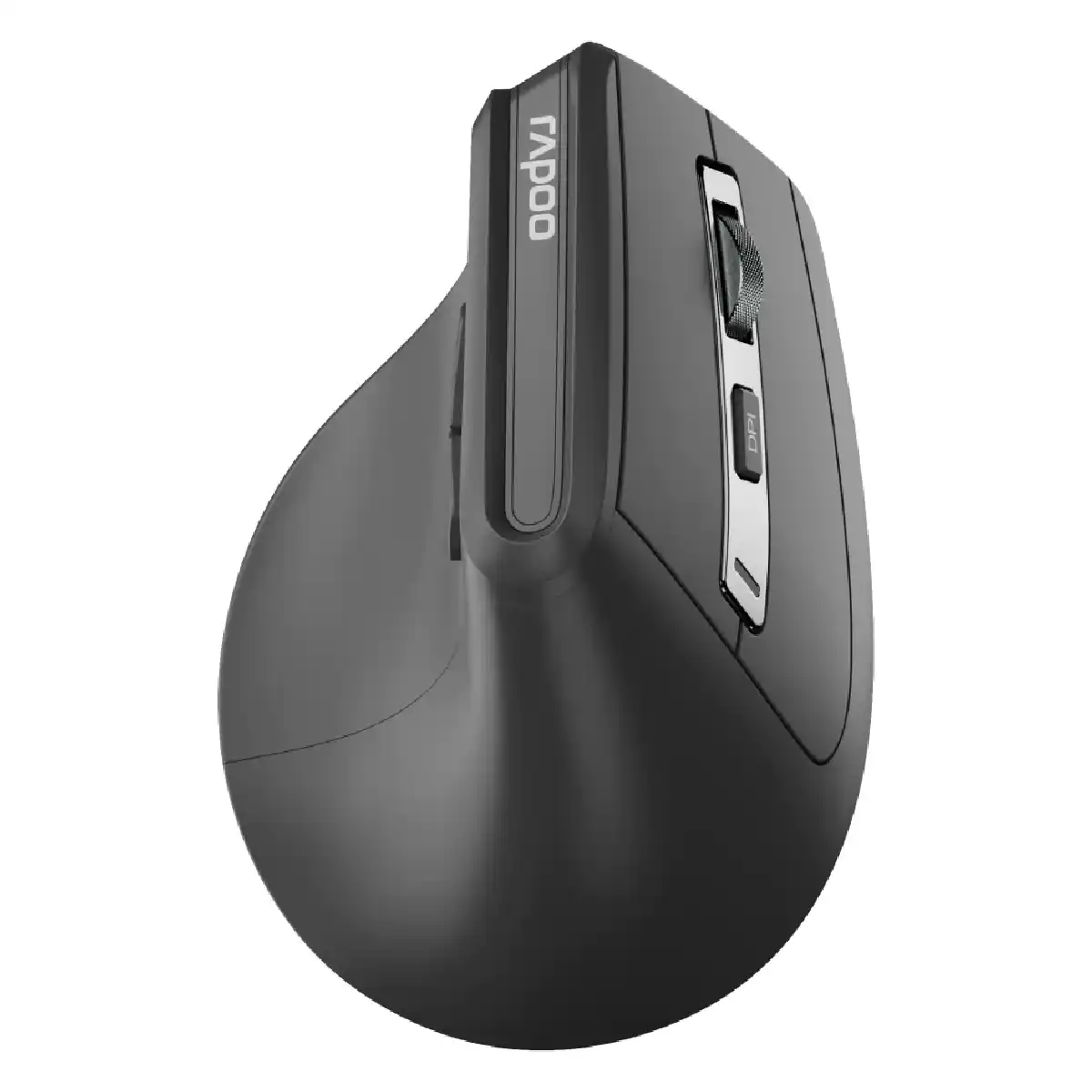 Rapoo EV310M Multi-Mode Vertical Wireless Mouse - Black