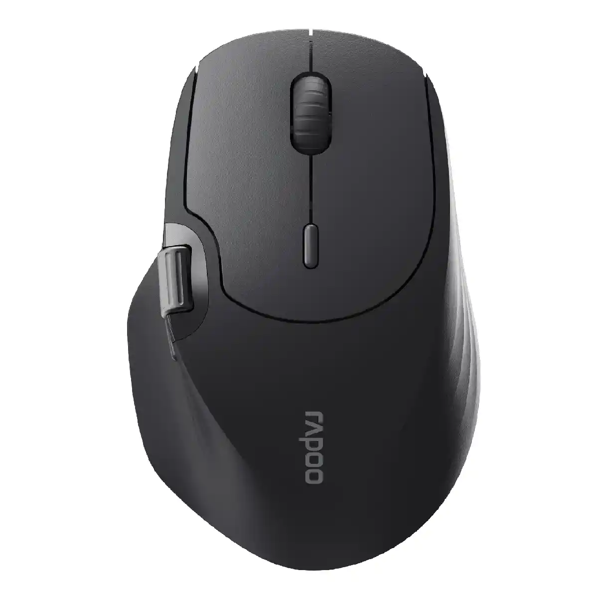 Rapoo MT560 Multi-Mode Wireless Ergonomic Optical Mouse - Black