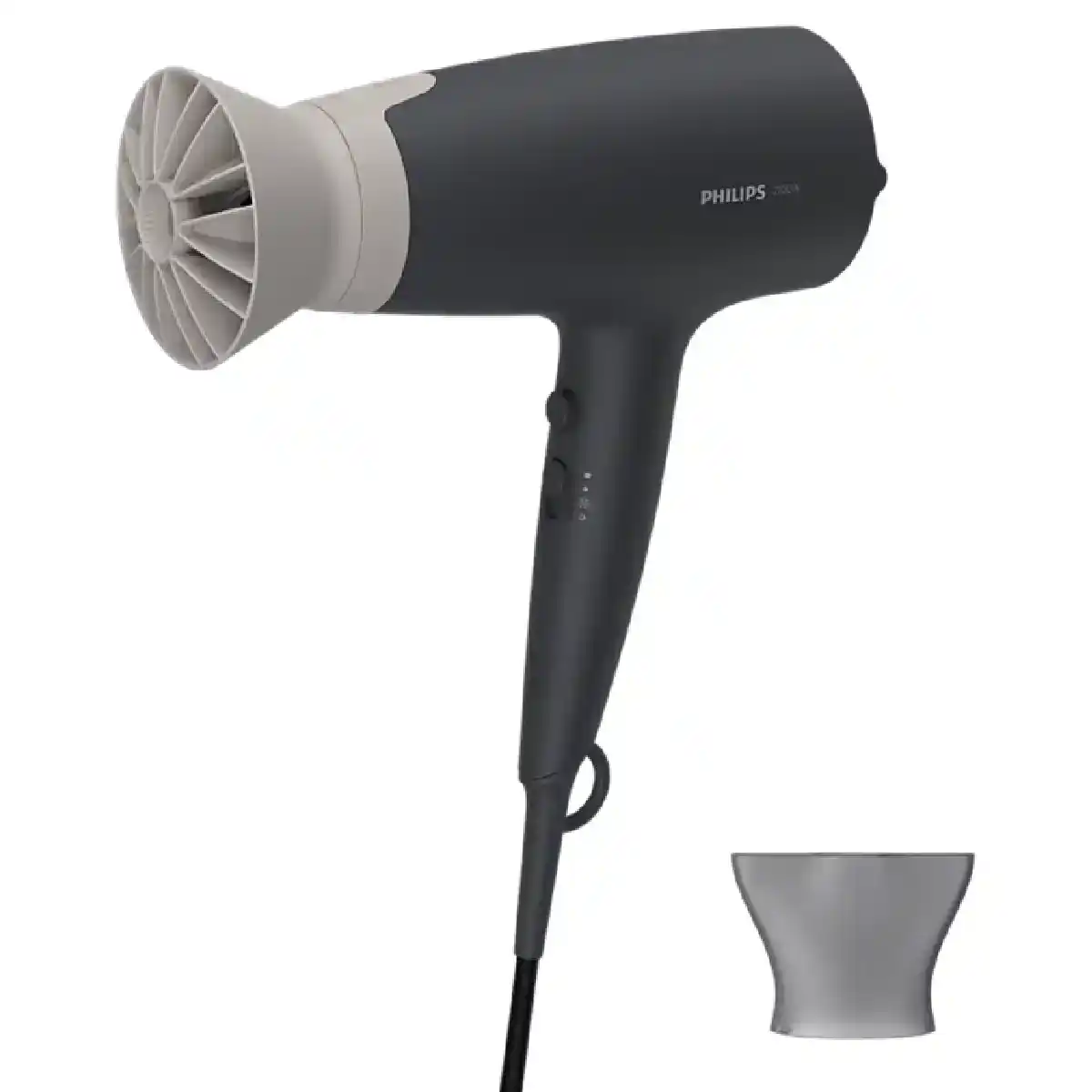 Philips BHD351/10, 3000 Series Hair Dryer Powerful Drying 2100W - Gray