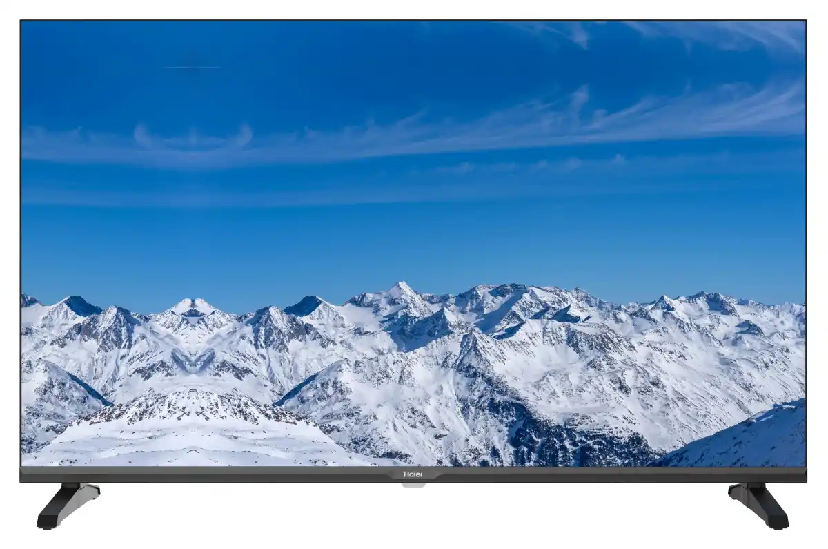تلفزيون سمارت جوجل هاير، 55 بوصة،4K ، مزود برسيفر داخلى، بدون اطار، ريموت بحث صوتى، H55K85GUX - اسود