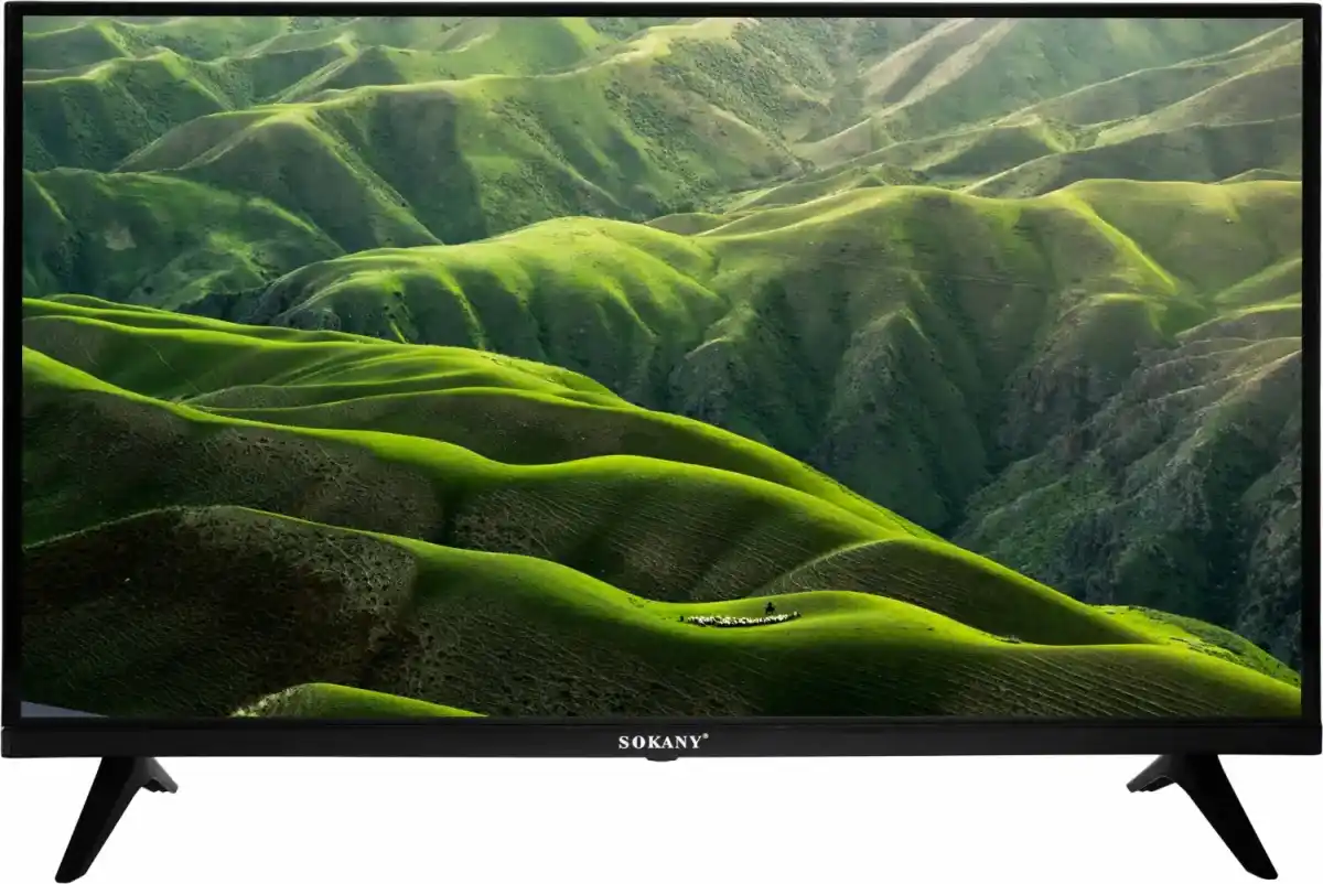 تليفزيون سوكاني، 32 بوصة، LED ،FHD، زجاج مزدوج، sk-22032 - اسود