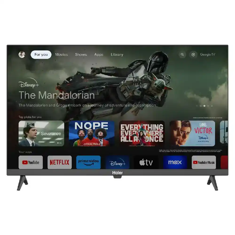 تلفزيون هاير 65 بوصة 4K UHD LED بريسيفر داخلي H65K80EU.