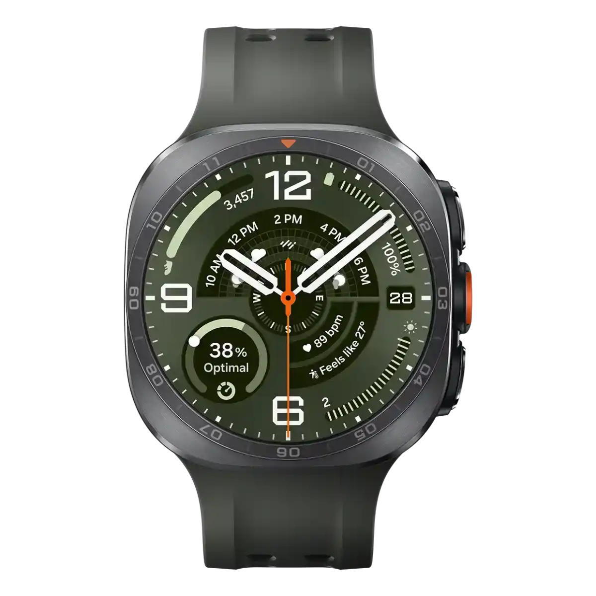 Samsung Galaxy Watch Ultra 2 47mm Smartwatch, AMOLED Display, Titanium Design, Built-in GPS, Bluetooth Calling, Advanced Health & Fitness Tracking, Water Resistant, Long-Lasting Battery