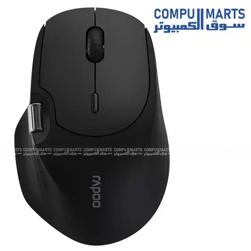 Rapoo MT560 Multi-Mode Wireless Mouse with Bluetooth 5.0/4.0, 2.4GHz Wireless, 4000 DPI and Rechargeable Battery