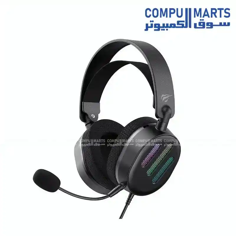 HAVIT Gaming Headphones H2038U USB 7.1 with 50mm Speaker and 2.1m Cord Length