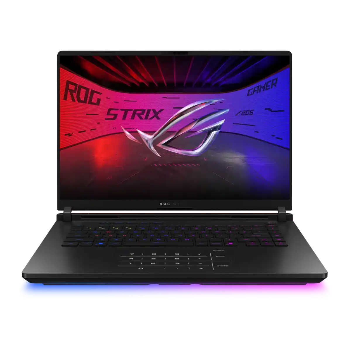 لابتوب ASUS ROG Strix SCAR 16 G635LX-RW036W للألعاب - Intel Core Ultra 9 275HX، 64 جيجا DDR5، 2 تيرا SSD بنظام RAID 0، NVIDIA RTX 5090 بذاكرة 24 جيجا، شاشة 16 بوصة 2.5K Mini LED بمعدل 240 هرتز، ويندوز 11 - مع شنطة ROG