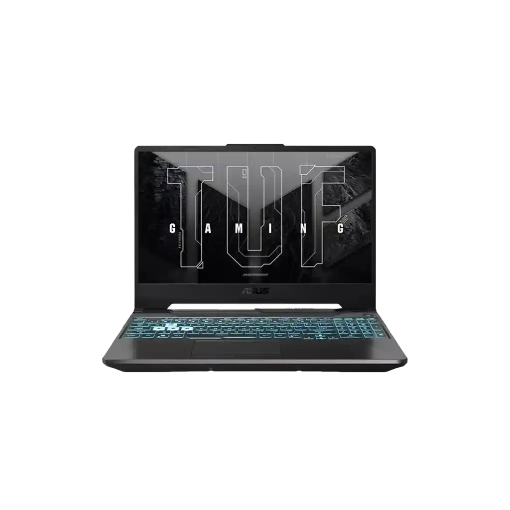 <tc>Asus Tuf Gaming A15 FA506NCG-HN857W، معالج AMD Ryzen™ 7 8845H، ذاكرة 8 جيجابايت DDR5، بطاقة رسوميات NVIDIA RTX™ 3050، شاشة 15.6 بوصة FHD بمعدل تحديث 144 هرتز، نظام تشغيل Windows 11 Home.</tc>