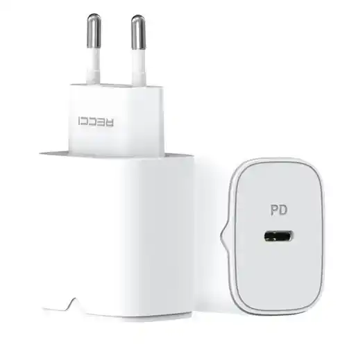 رأس شاحن PD ريتشي 20 وات USB-C | RC50E - ضمان محلي