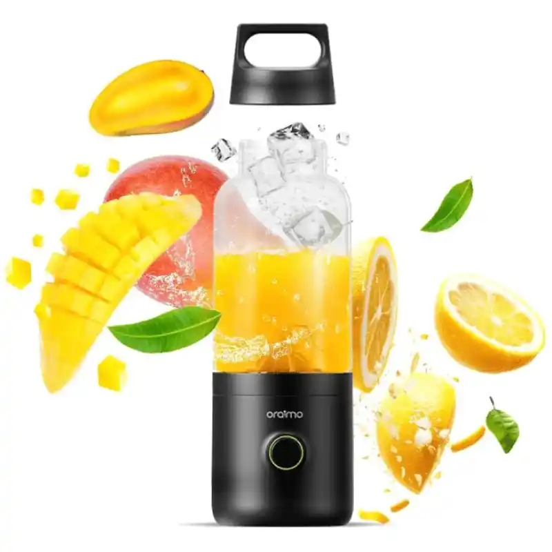 خلاط أورايمو SmartBlender Go محمول سعة 500 مل - أسود - OH-PB1N