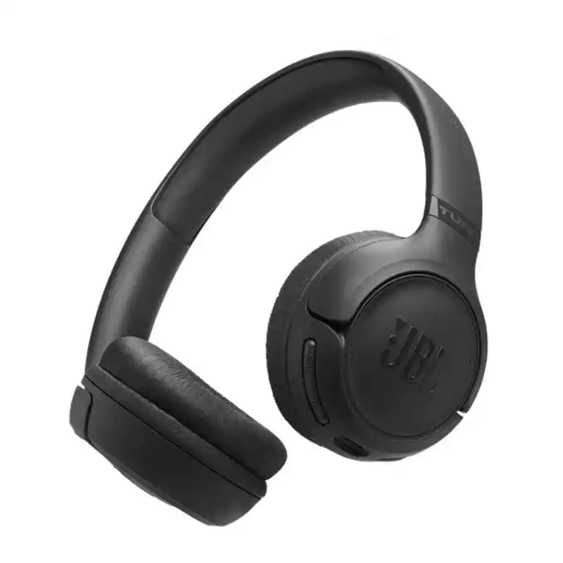 سماعة رأس لاسلكية JBL Tune 530BT فوق الأذن، تدوم حتى 76 ساعة - أسود