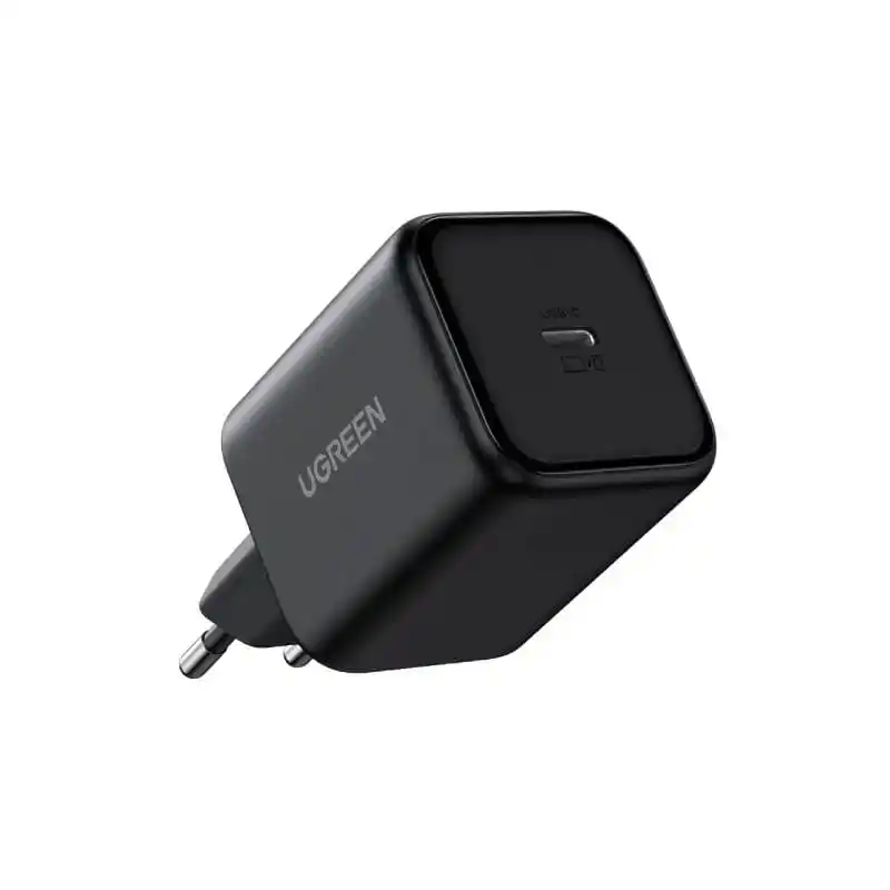 يوجرين - شاحن GaN سريع 45 وات USB-C - أسود