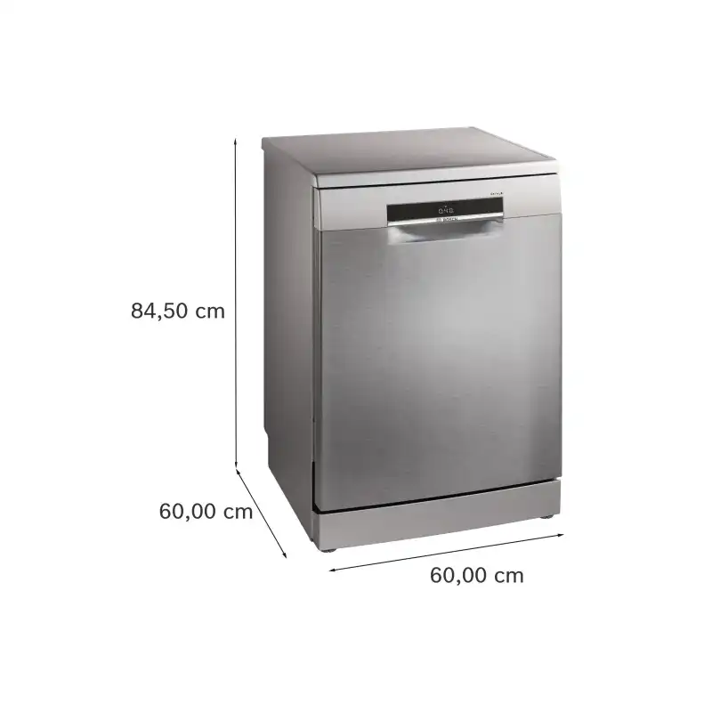 Bosch Series 4 Dishwasher, 60 cm, 14 Place Settings, 6 Programs, inox - SMS6EMI62V