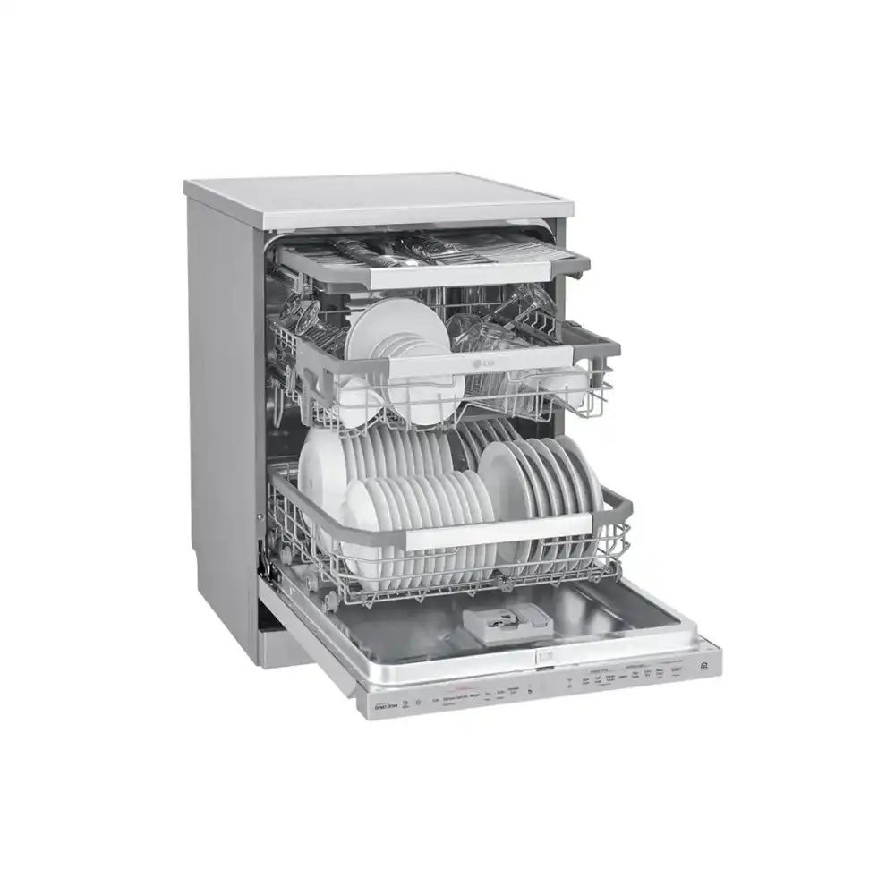 LG - Dishwasher ( (Steam, 3rd Rack) Noble SteelTouch LED ABS STS Inverter Direct Dirve MotorSmart Rack+™ WIFIBetter A (STS Deco Handle)600mm * 600mm * 850mm
