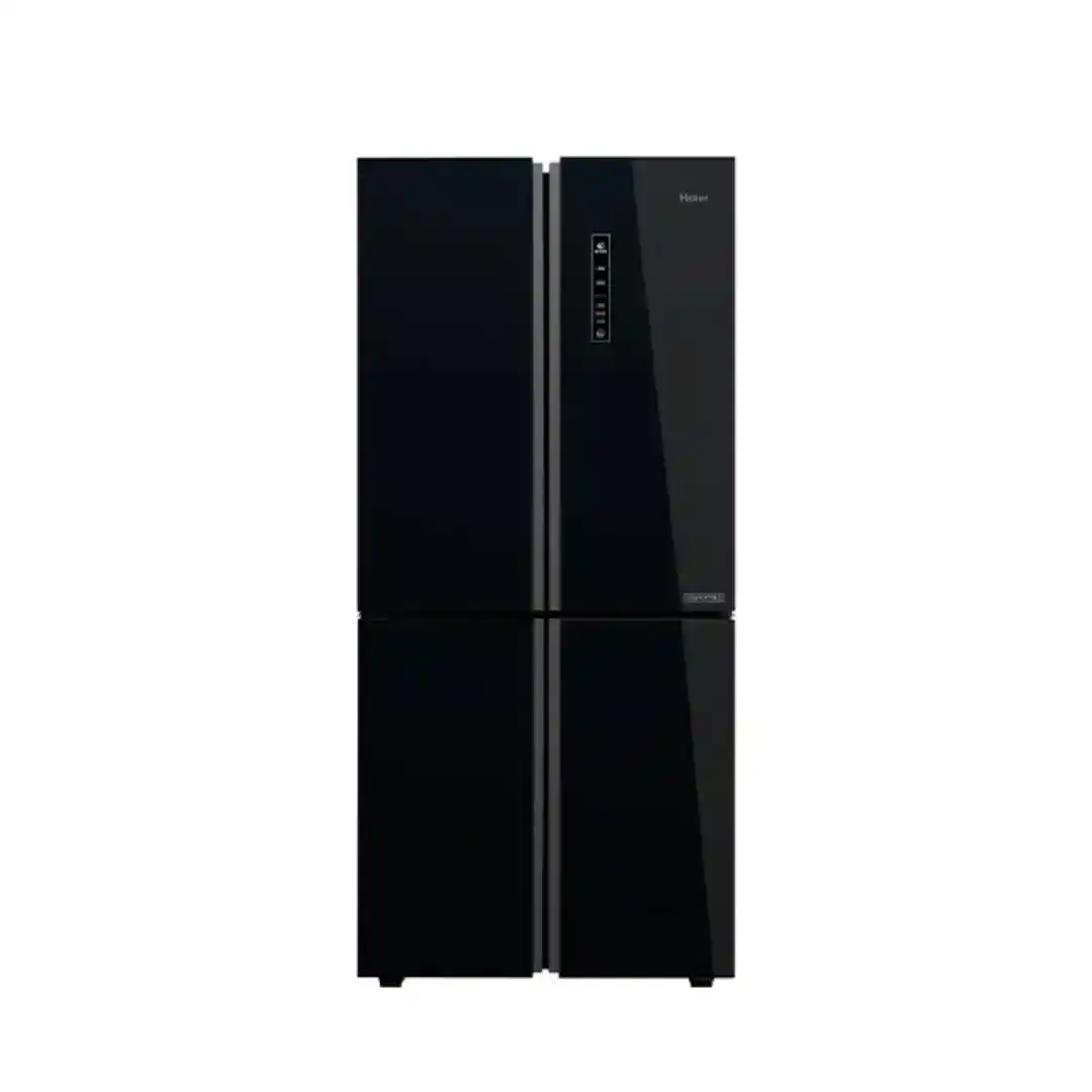 اشتري الان ثلاجة هاير نوفروست سعة 502 لتر أسود HRF-550TDBG