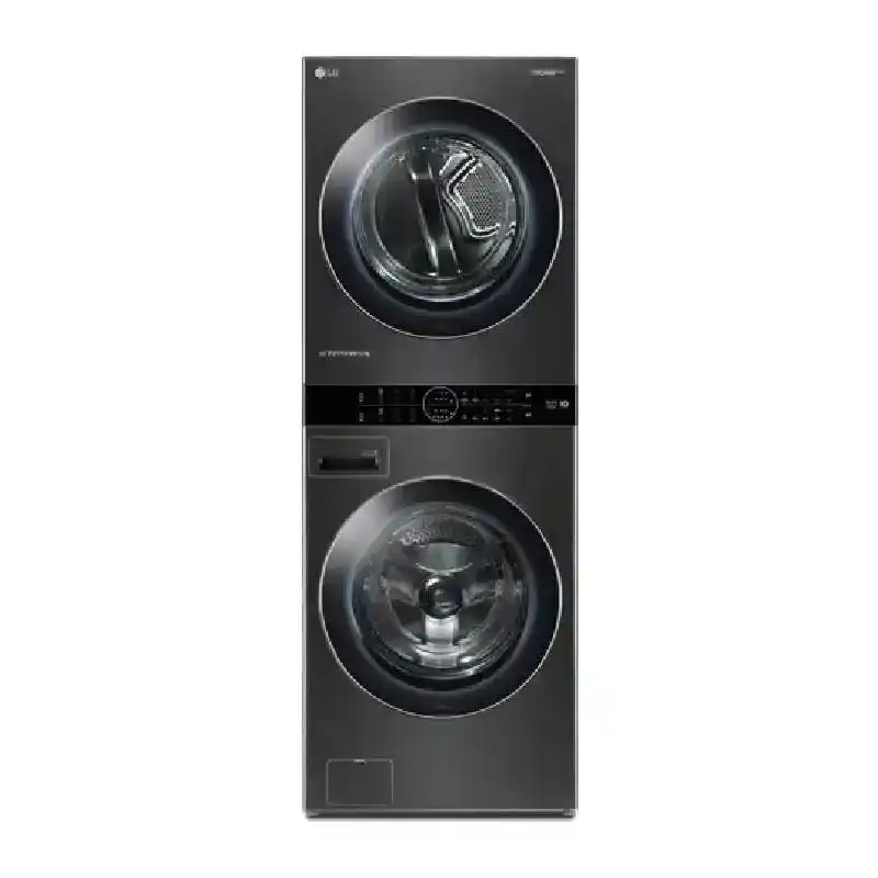 LG WashTower غسالة 25 كجم ومجفف 20 كجم أسود | وازن ستور