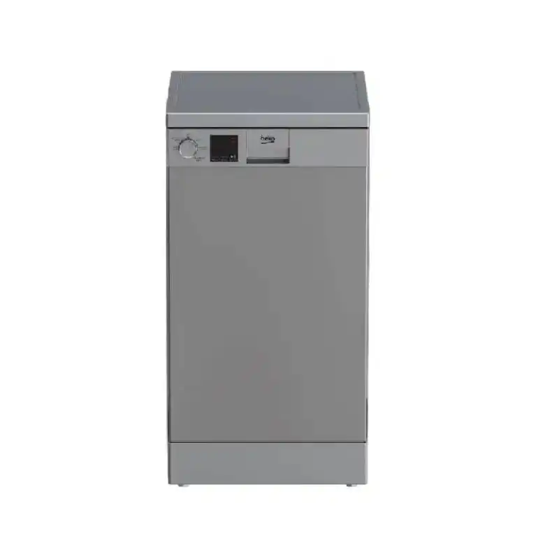 اشتري الان غسالة أطباق بيكو 10 أفراد رفيعة فضي DVS05020S
